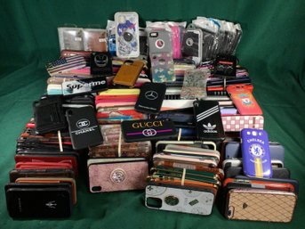 Approx. 220 Cell Phone Cases, Many Types And Sizes! See Photos! #D