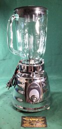 Retro Style - Working Oster Two-Speed Blender With Glass Top