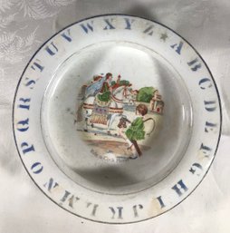 Antique Alphabet Bowl