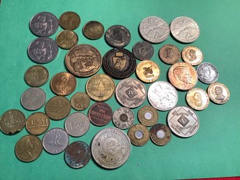 Tokens/ Collector Coin Lot Gaming-religious-military-presidents