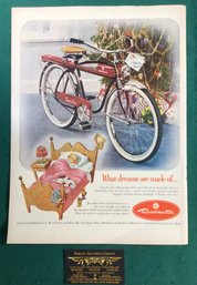Vintage Advertisement - Roadmaster Bicycle - 14 In X 10.5 In