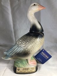 Vintage Blue Goose The Beam Collection Decanter - First In A Series - 12 In Height - 750 ML