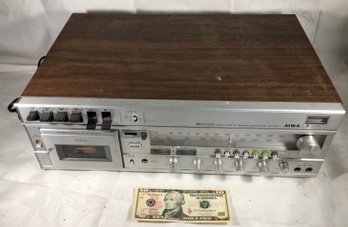 Vintage Aiwa Stereo Cassette-receiver System - Model AF-3030 - 19 In X 13 In X 6 In