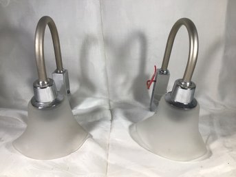 Pair Of Wall Sconce Lamps - See Photos