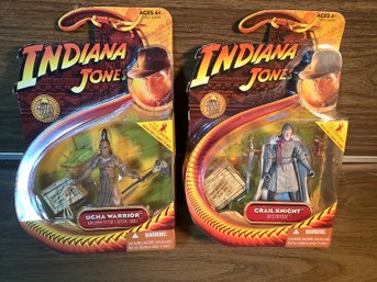 Indiana Jones Action Figure Lot Of 2 MOC