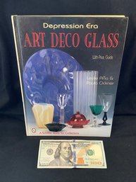 Depression Era Art Deco Glass With Price Guide Book Pia & Ockner