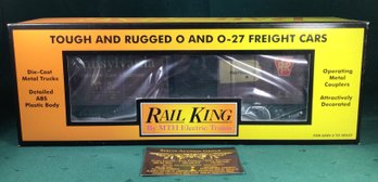 Pennsylvania Box Car - O And O-27 - Die-cast - Rail King By MTH Electric Trains
