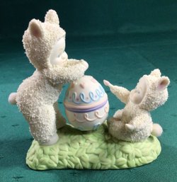 Dept. 56 Snowbabies 'Spin Art' - Egg Spins. SHIPPING AVAILABLE.