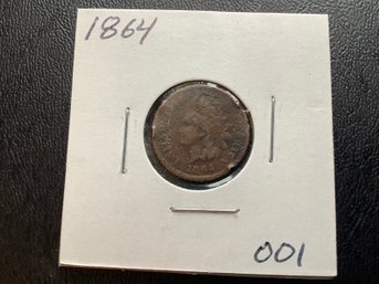 1864 Indian Head Cent #001