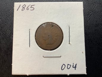 1865 Indian Head Cent #004