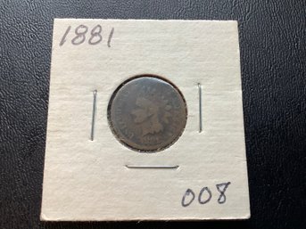 1881 Indian Head Cent #008
