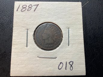 1887 Indian Head Cent #018
