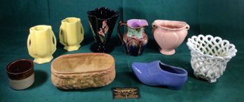 Vintage Pottery - Lot Of 9 Pieces - See Photos