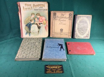 Antique Books - Lot Of 6 SHIPPING Available