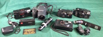 Camera And Accessories Lot Of 10! -D-, SHIPPING Available