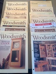 15 Full Issues, WOODSMITH Magazine, Woodworking, SHIPPABLE