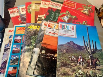 13 Full Issues, ARIZONA HIGHWAYS Magazine, C1960-1985, SHIPPABLE