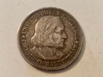 1893 Columbian Exposition Silver HALF DOLLAR Coin, SHIPPABLE