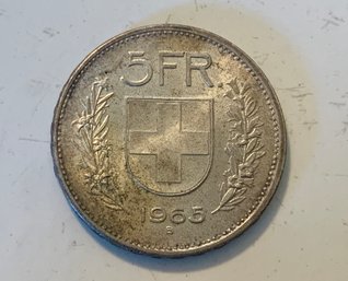 1965 5 Franc COIN, SHIPPABLE