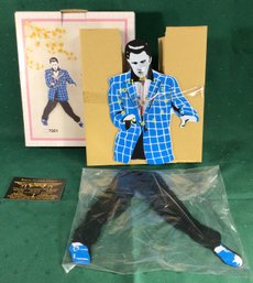 Elvis Swinging Legs Clock - New In Box - Battery Operated