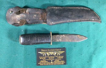 Trench Knife 4.5' Blade With Sheath