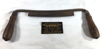 Antique Draw Knife, 12 In Length