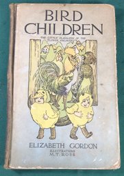 Antique Book C1930 'Bird Children - The Little Playmates Of The Flower Children' By Elizabeth Gordon