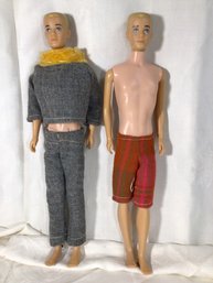 A Couple Of Vintage Ken Dolls - Mattel, 1980 SHIPPABLE!