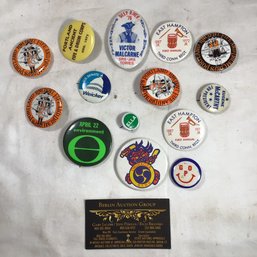 Pins - Political, Drum And Fife, And More! Lot Of 14