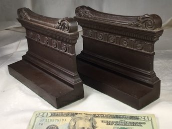 Bronze Bradley & Hubbard Bookends