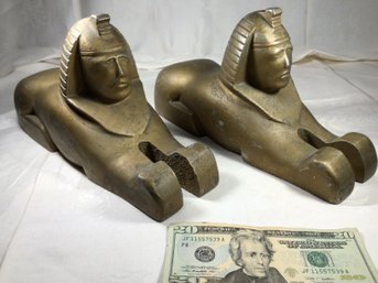 Art Deco Sphinx Bookends