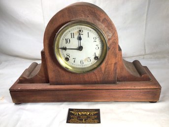 Antique Mantle Clock, Wm. Hobbs Clock Co., Eight Day, Half Hour Strike, Cathedral Gong