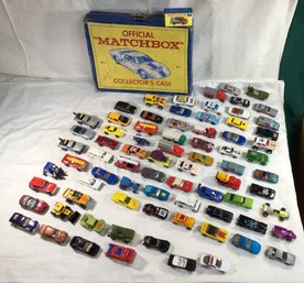 Vintage Lot Of 78 Matchbox, Hotwheels, Superfast, Lesney And Matchbox Collectors Case