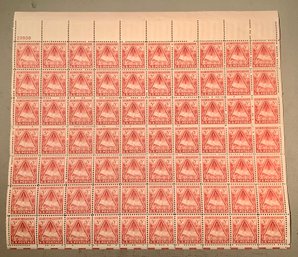Full Sheet Of 70, 3c U.S. Stamps, Fort Bliss Centennial, SHIPPPABLE