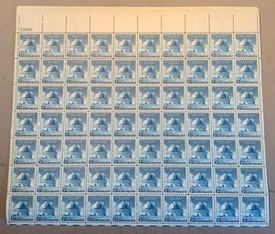 Full Sheet Of 70, 3c U.S. Stamps, Palomar Mountain Observatory 1948, SHIPPPABLE