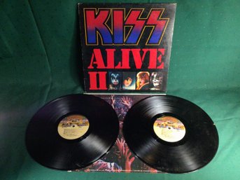 KISS - ALIVE II - Casablanca Records - NBLP 7076-2