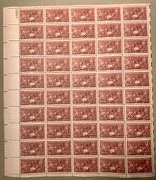 Full Sheet Of 50, 3c U.S. Stamps, The Doctor, SHIPPPABLE