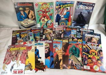 DC Comics, Animal Man, Batman, Flash, And More! Lot Of 27 #5A