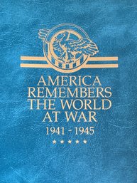 FDC Album, 40 Covers, America Remembers The World At War, SHIPPABLE