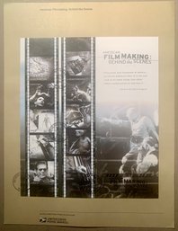 U.S. Stamp FDC Sheet - 37c Film Making Behind The Scenes, SHIPPABLE