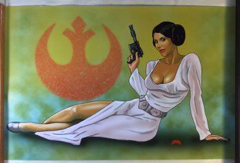 Star Wars Princess Leia Poster - 11 In X 17 In