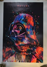 Star Wars Father Darth Vader Poster - 19.5 In X 27.5 In