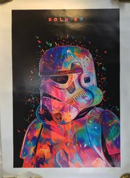 Star Wars Soldier Storm Trooper Poster 19.5 In X 27.5 In