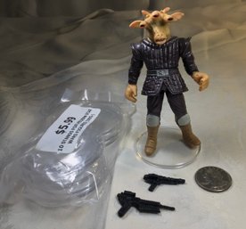 Vintage Star Wars Ree-Yees Action Figure With 11 Stands For Star Wars Action Figures Hasbro 1998 LFL