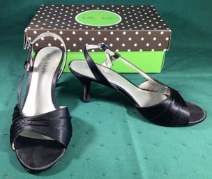 Slingback Dress Heels, Black, 'Mindy' By Kelly And Katie - Size 8 M, W/ Orig. Box, SHIPPING AVAILABLE