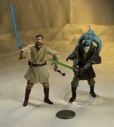 Star Wars Obi-Wan Kenobi And Twi'Lek Action Figures Hasbro LFL