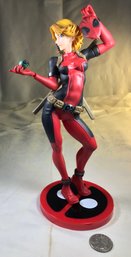 Marvel Lady Deadpool Unmasked Standing Figure