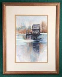 Lithograph - Signed, By Nancy St. Lawrence - 19 1/2 In X 15 1/2 In