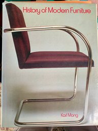 Book - History Of Modern Furniture, Karl Mang, Hardcover, Illustrated Throughout