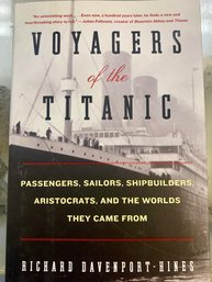 Book - Voyagers Of The Titanic, By Richard Davenport Hines, SHIPPABLE